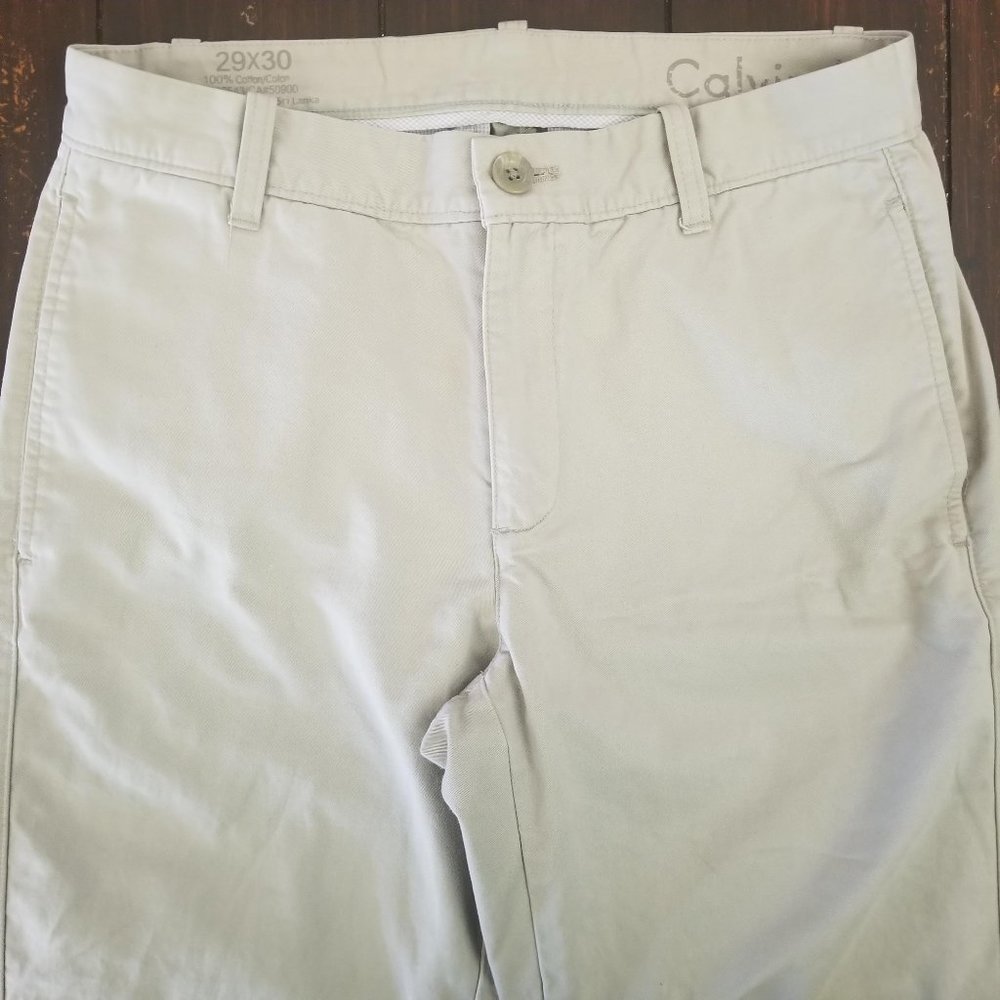 Gently Used Men's Calvin Klein Tan Pants